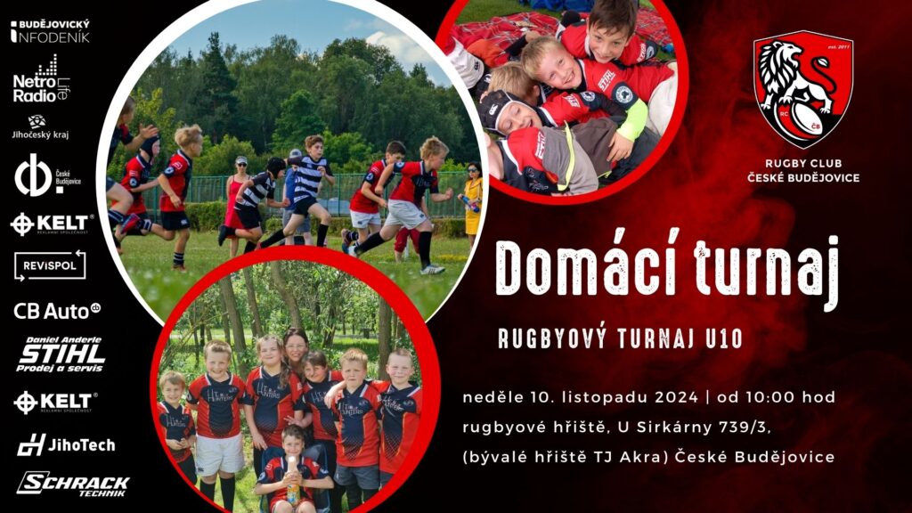 Pozvánka na domácí turnaj U10 - 10.11.2024