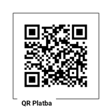 QR kód - veřejná sbírka na budování rugbyového hřiště