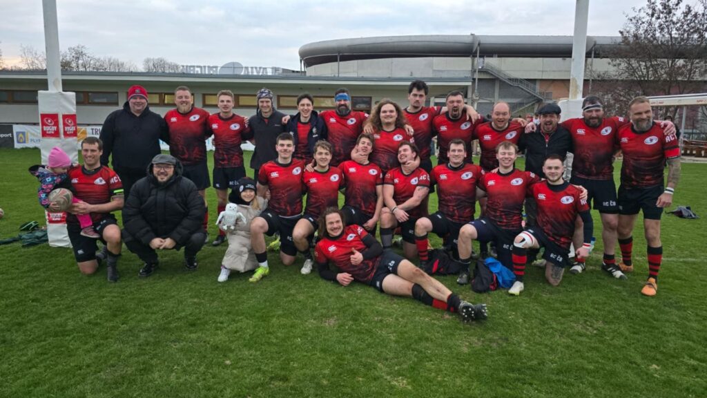 Tým mužů po výhře nad Slavii B v neděli 22.3.2026