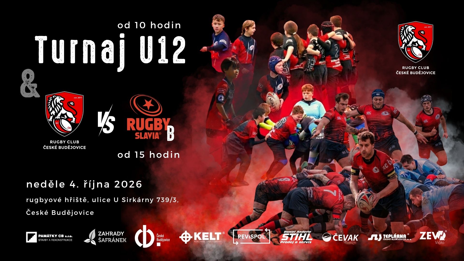 První říjnový víkend přinese ukázku rugby mužů i dětí